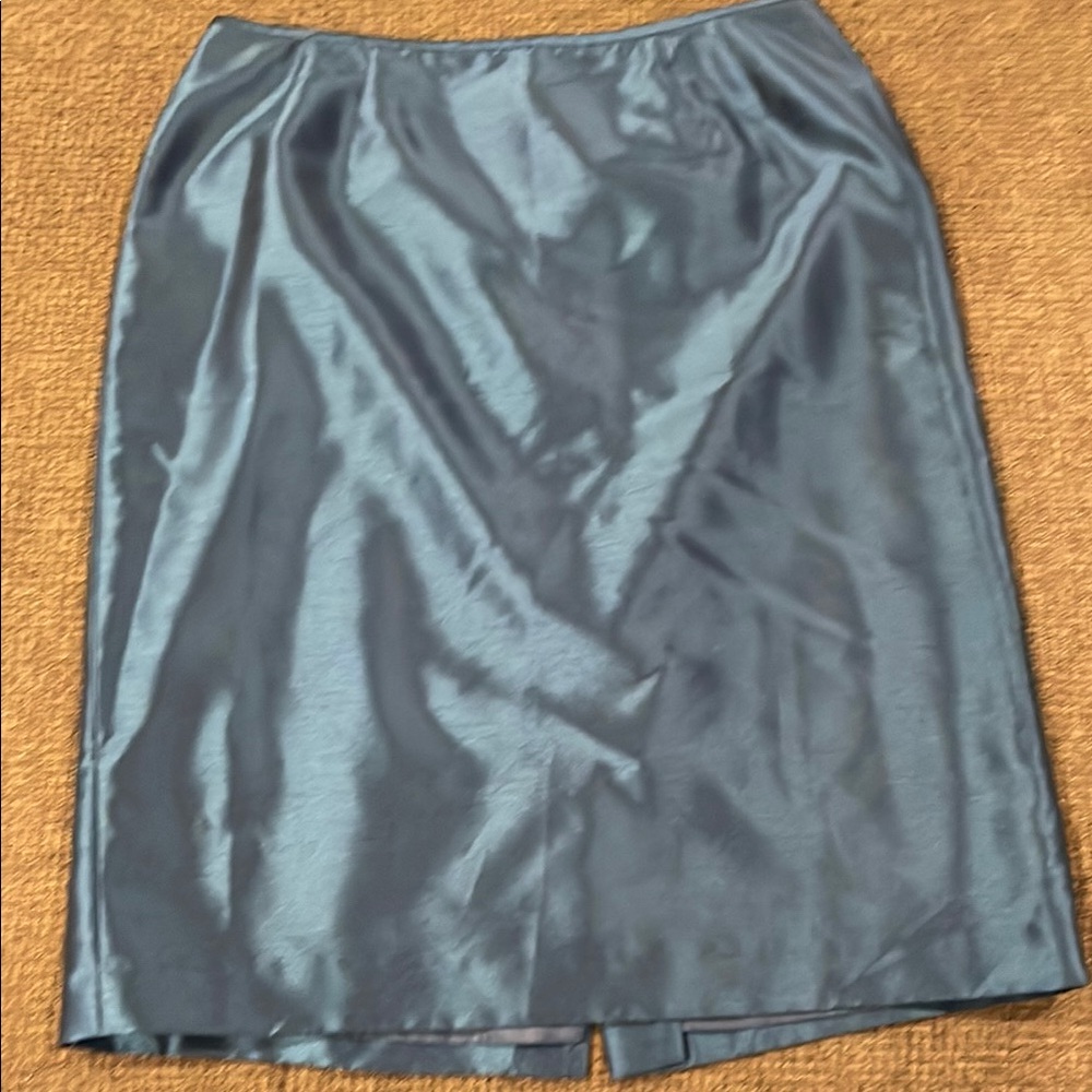 Kasper peacock blue skirt (sz 12)